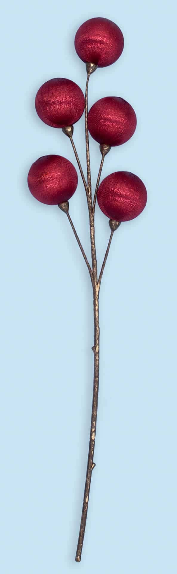 24″ Satin Red Ball Spray