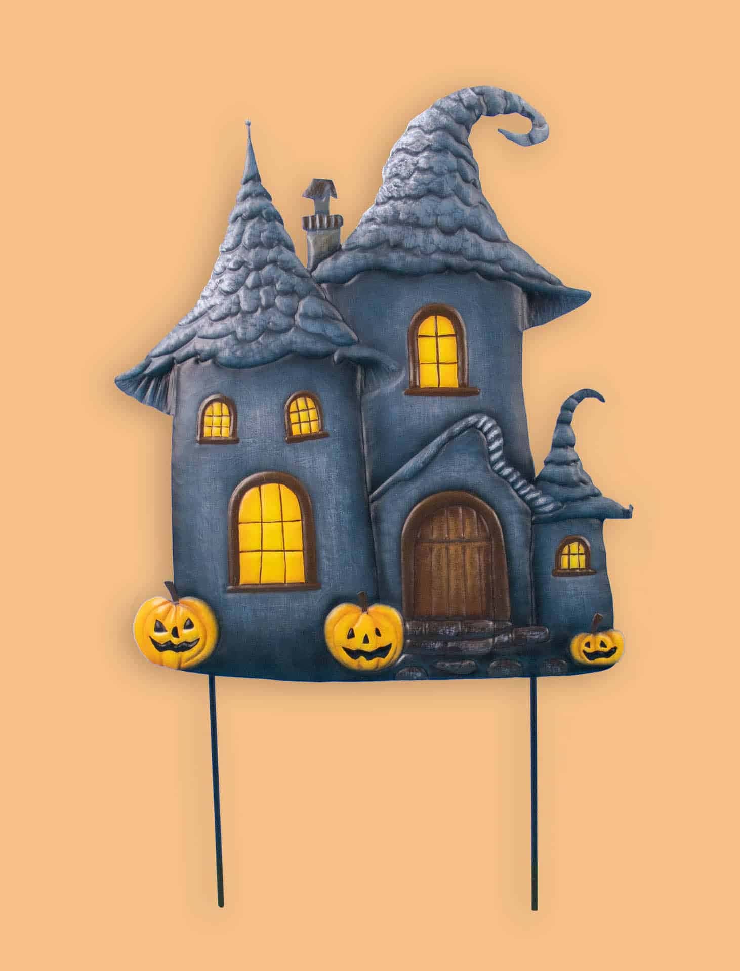 26″ Deluxe Metal Haunted House