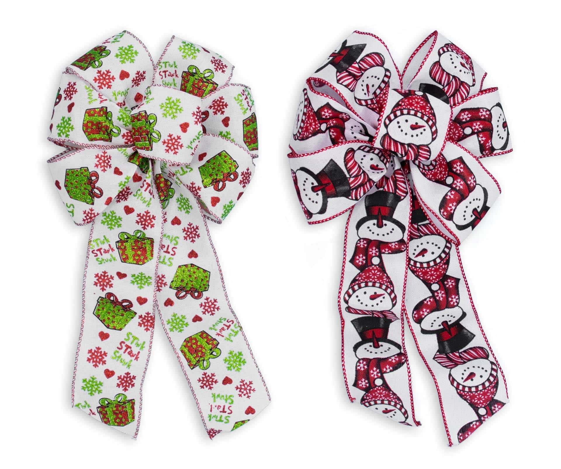 8.5″ x 16″ Assorted Christmas Bow