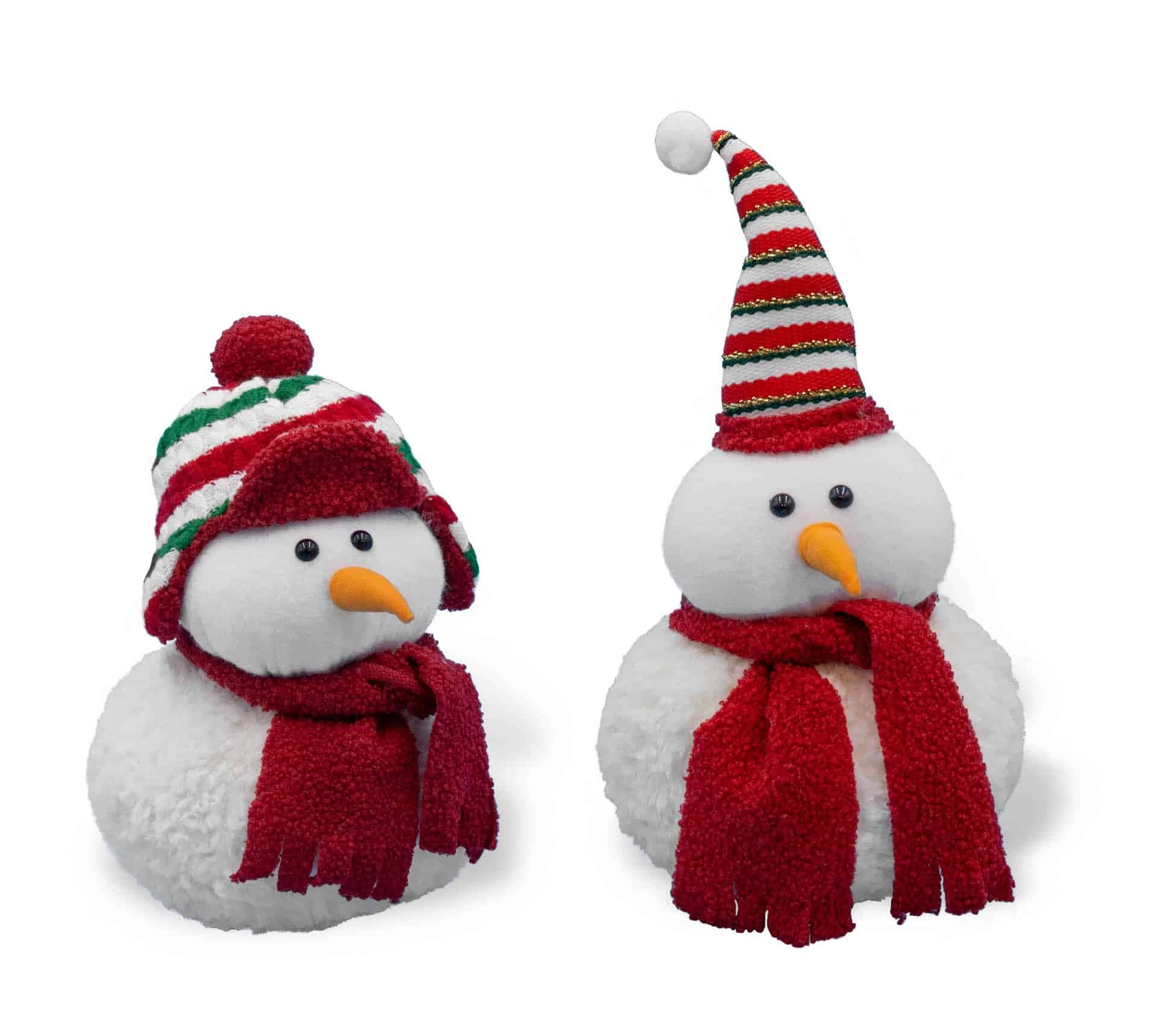 13″ Plush Snowmen