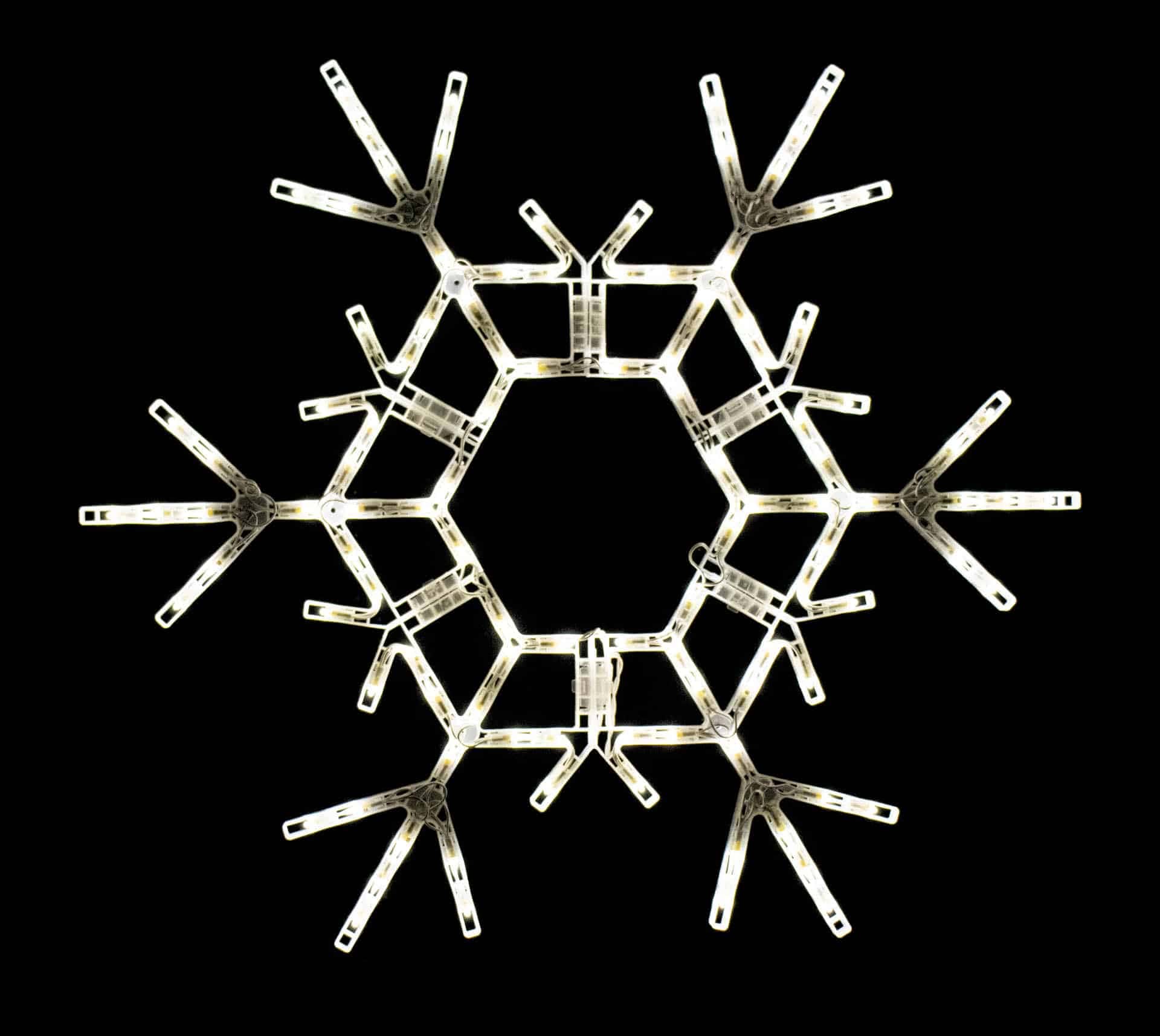 Plastic Foldable Snowflake