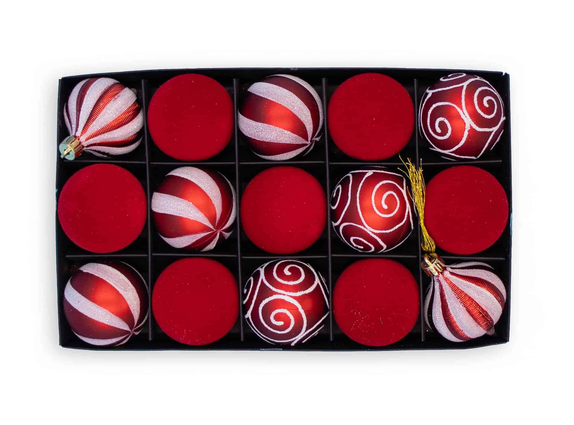 15 Piece Assorted 60mm Balls