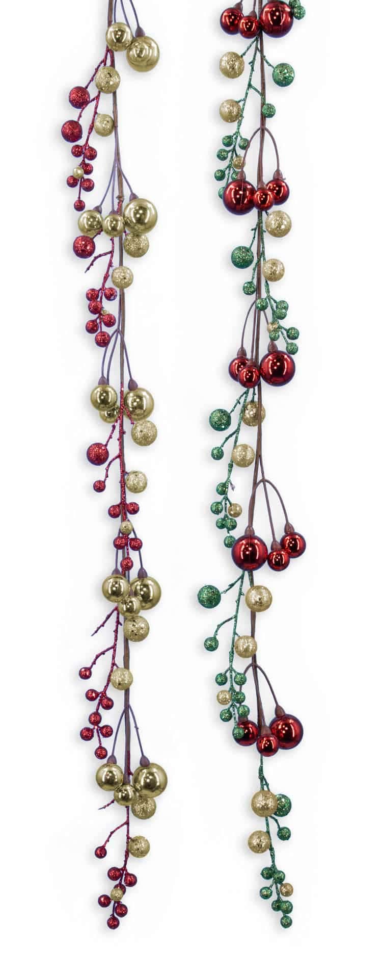 6′ Berry Ball Garland
