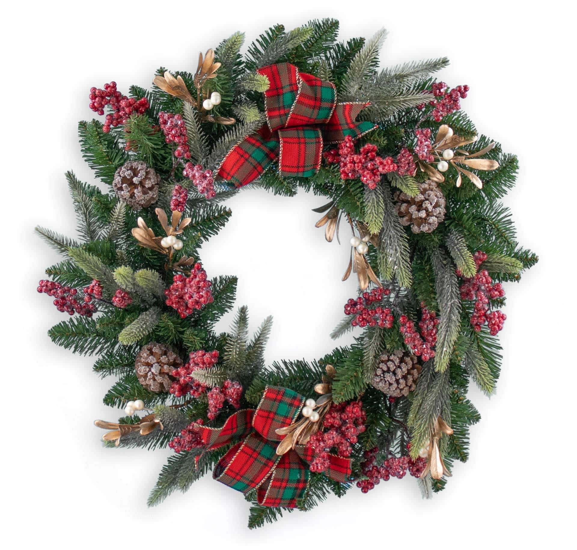 24″ PE/PVC Wreath