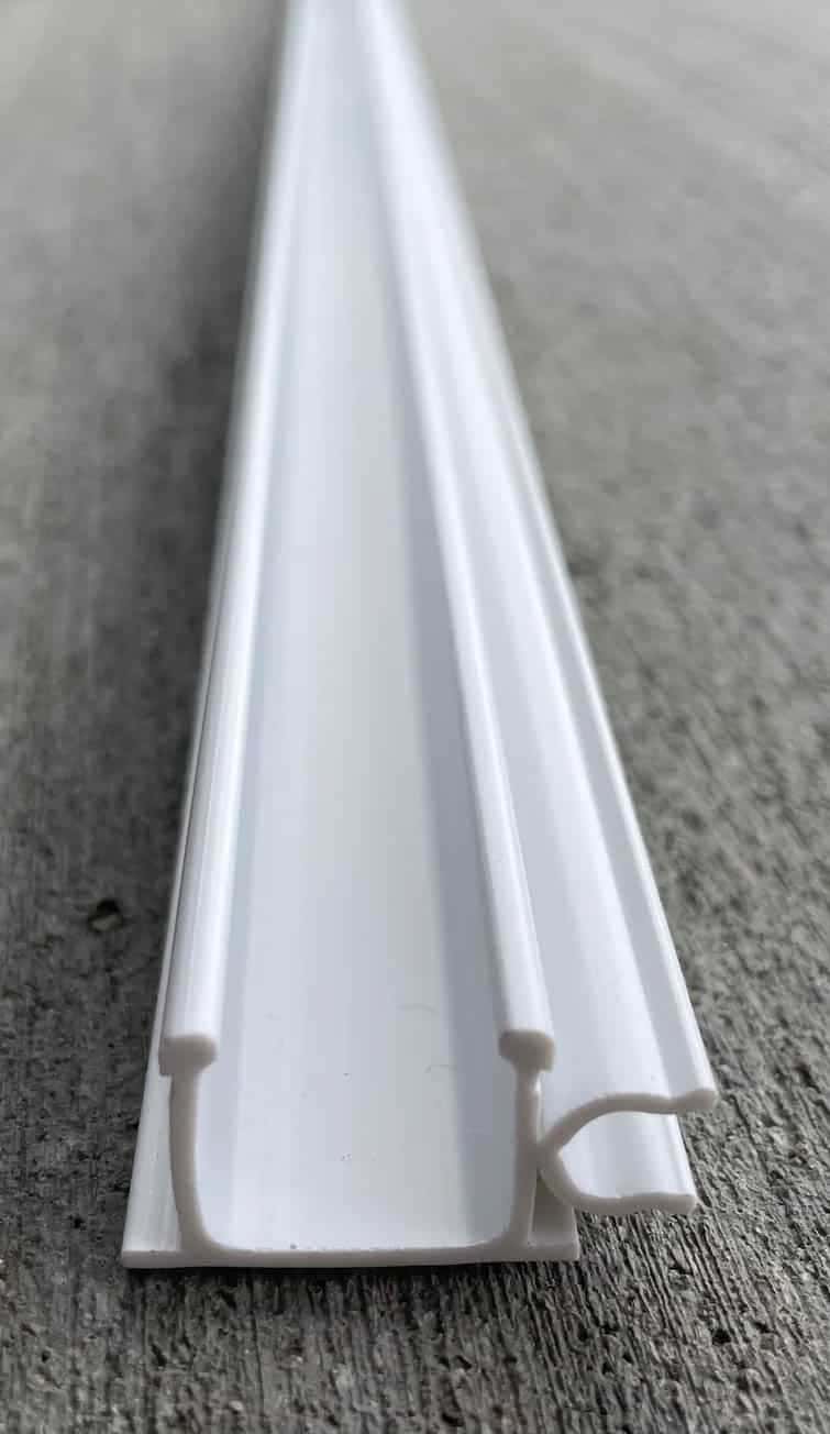 3′ Track – White – NO 3M Tape
