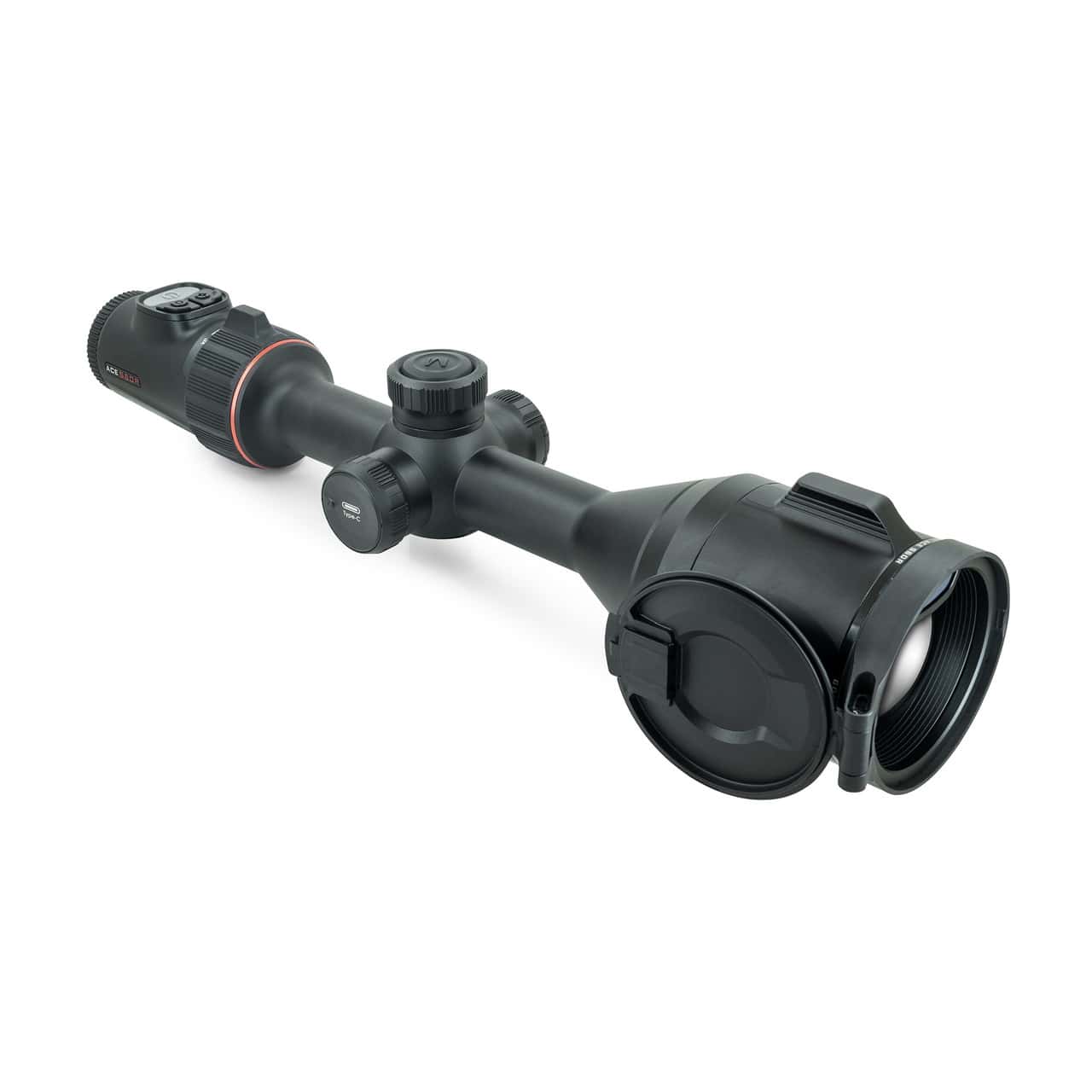 Nocpix ACE S60R LRF HD Thermal Weapon Sight with Ocular Magnifier (FREE 2x additional 18650 Batteries and 4-Port Charger!)