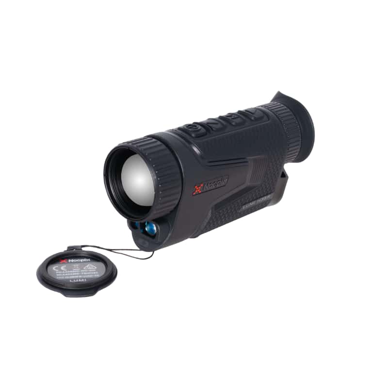 Nocpix LUMI H35R Thermal Monocular – FREE 2× 18650 Batteries, 4-Port Charger & Lanyard