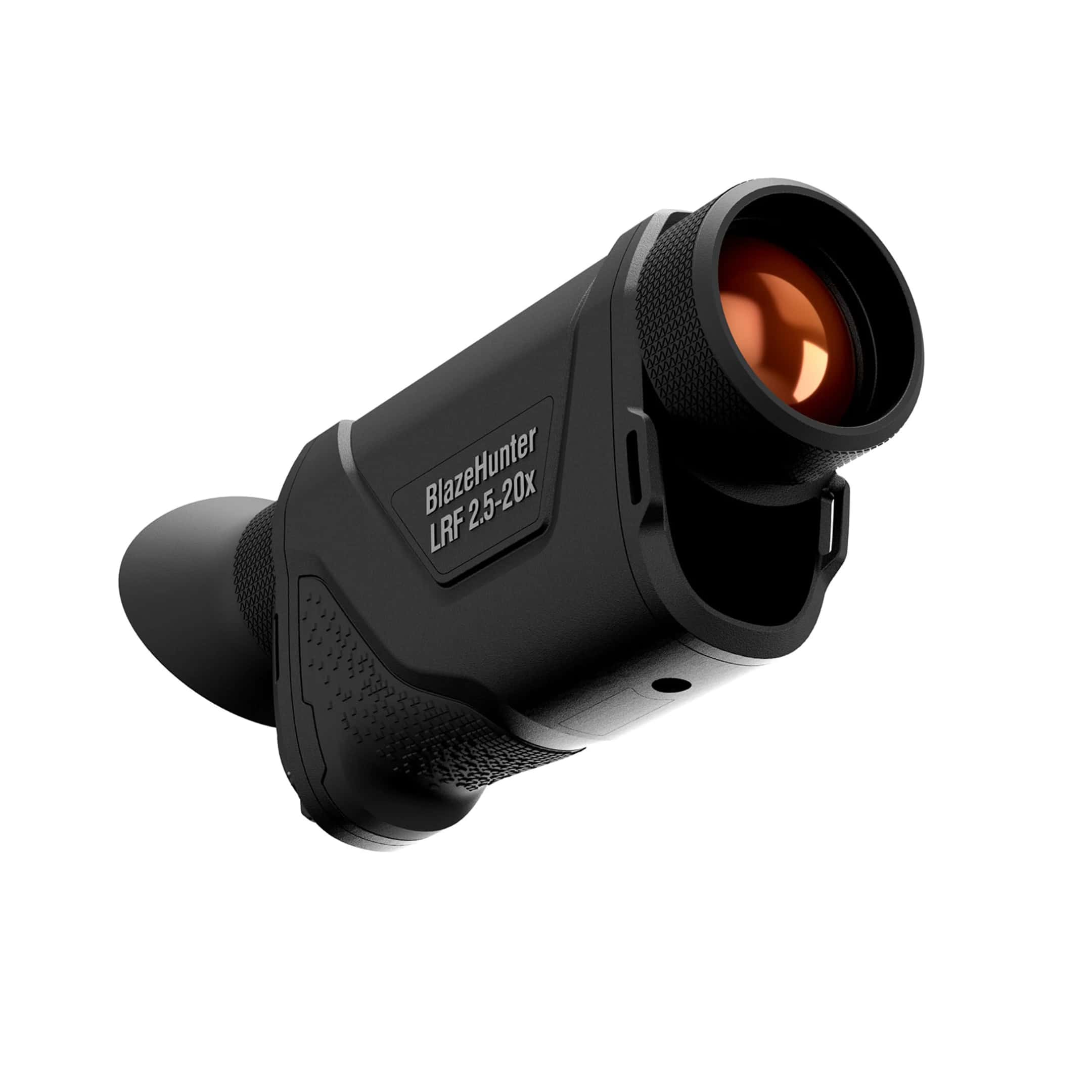 ATN BlazeHunter 635 LRF Thermal Monocular – FREE 2× 18650 Batteries, 4-Port Charger & Lanyard