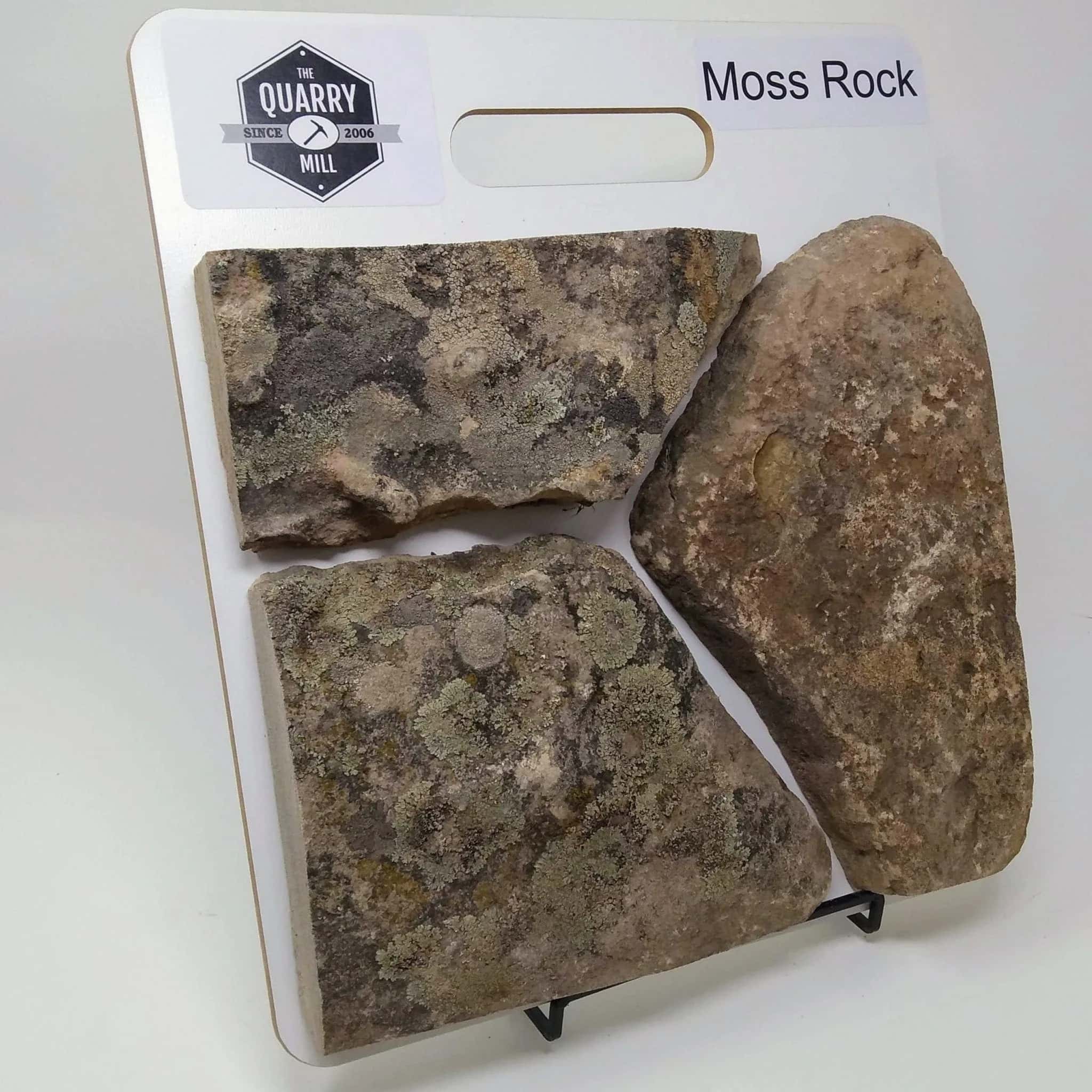 Moss Rock Sample Board