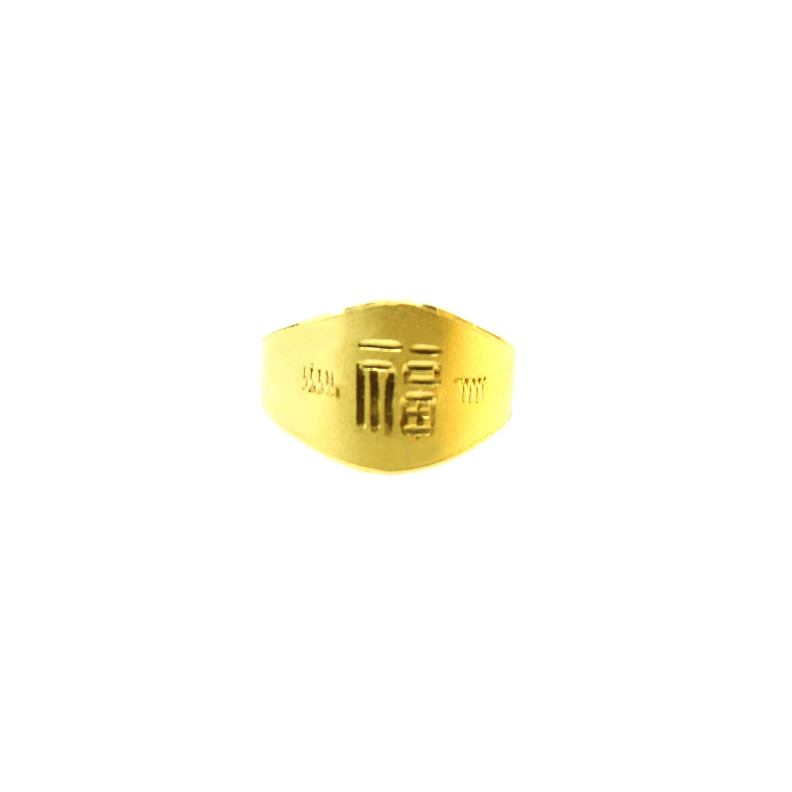 No.b77  24K 순금 반돈 복 백일반지 Pure Gold Baby Ring 100 Day Celebration