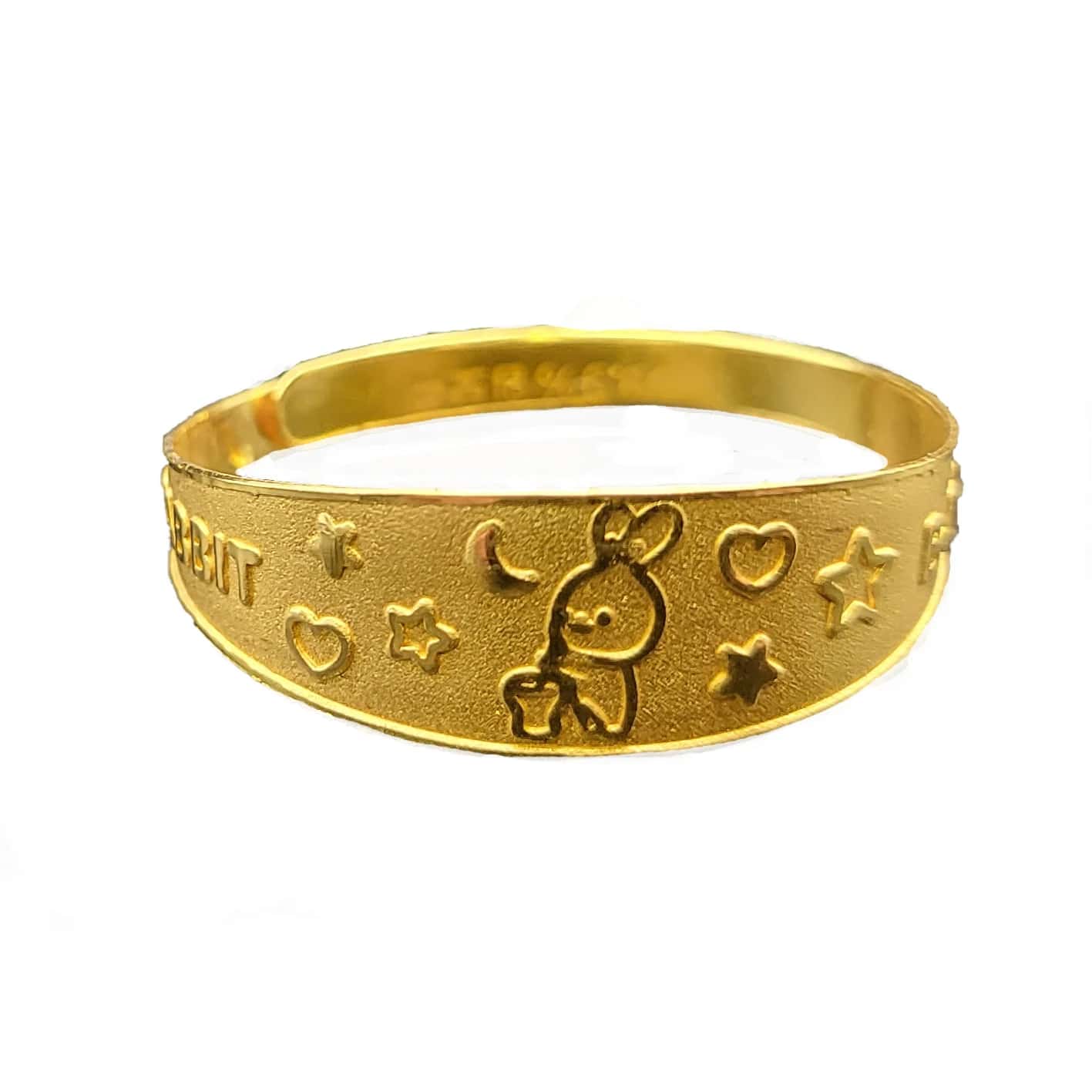 No.BR 0101순금 3돈 2023년생 아기 토끼 돌 팔찌   24k  Baby bracelet, Year of the Rabbit ( 금시세 )