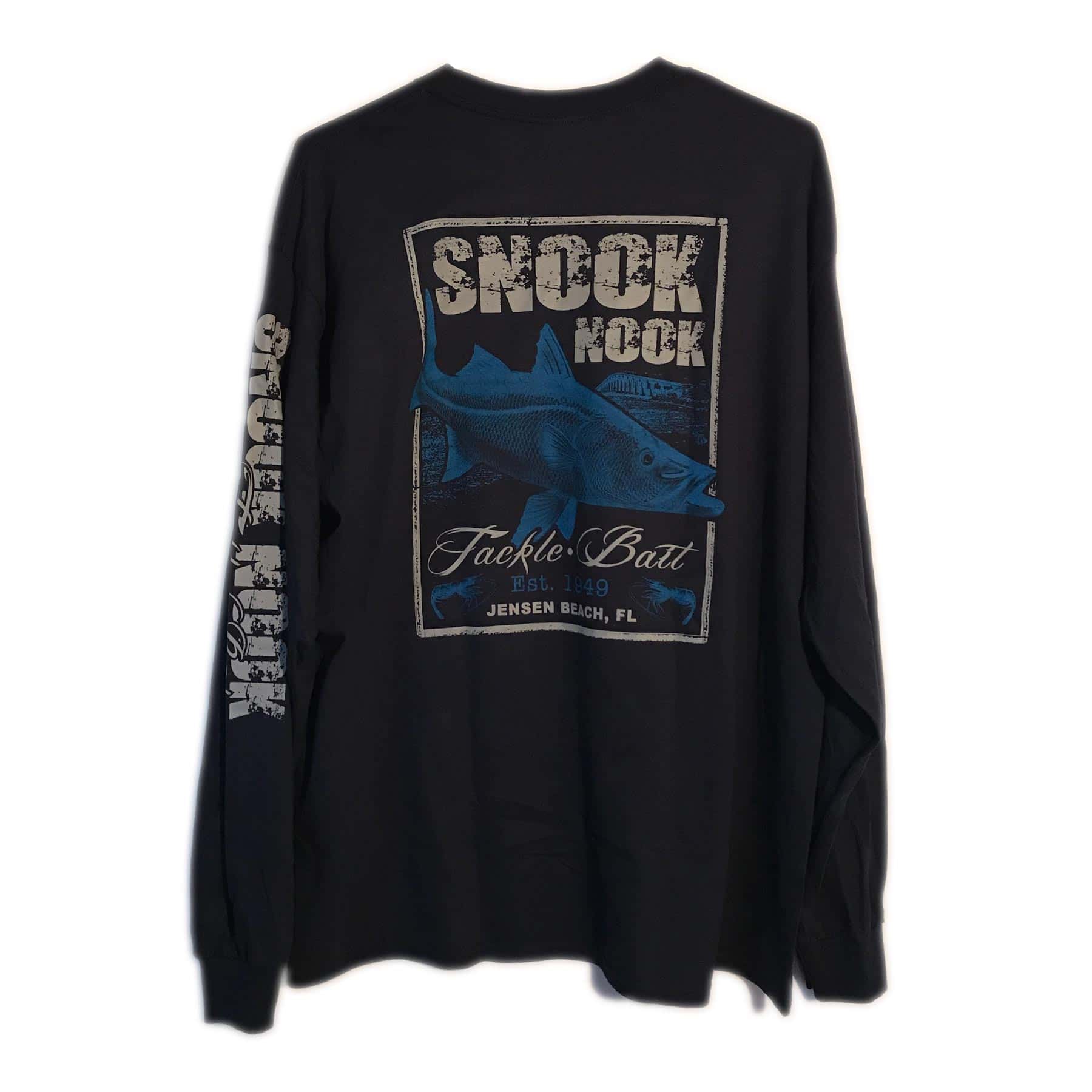 Snook Nook Navy Snook/Bridge Cotton Shirt