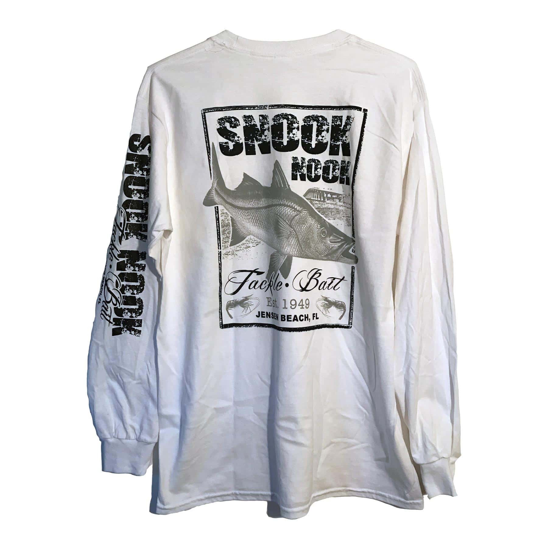 Snook Nook White Snook/Bridge Cotton Shirt