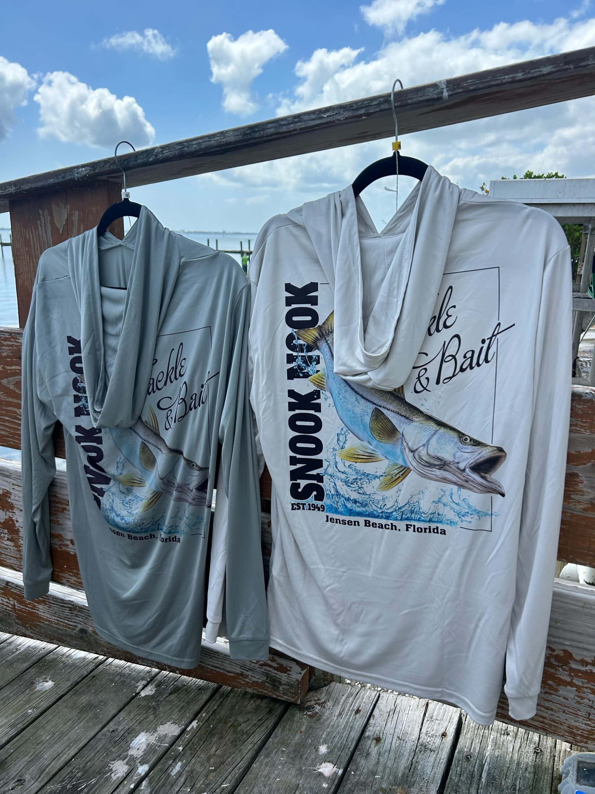 Snook Nook Performance Long Sleeve Hoodie Shirt