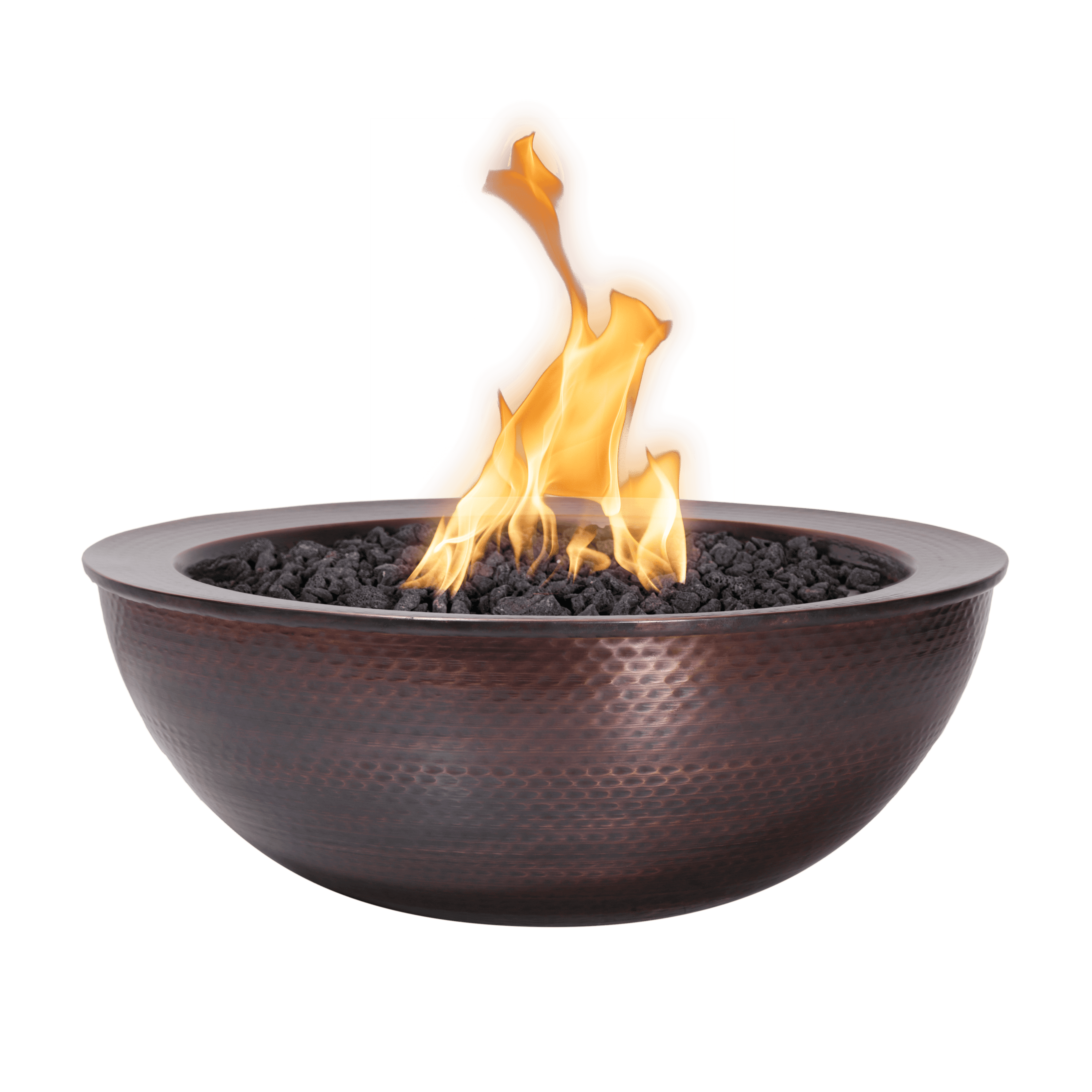 Sedona Fire Bowl – Hammered Patina Copper