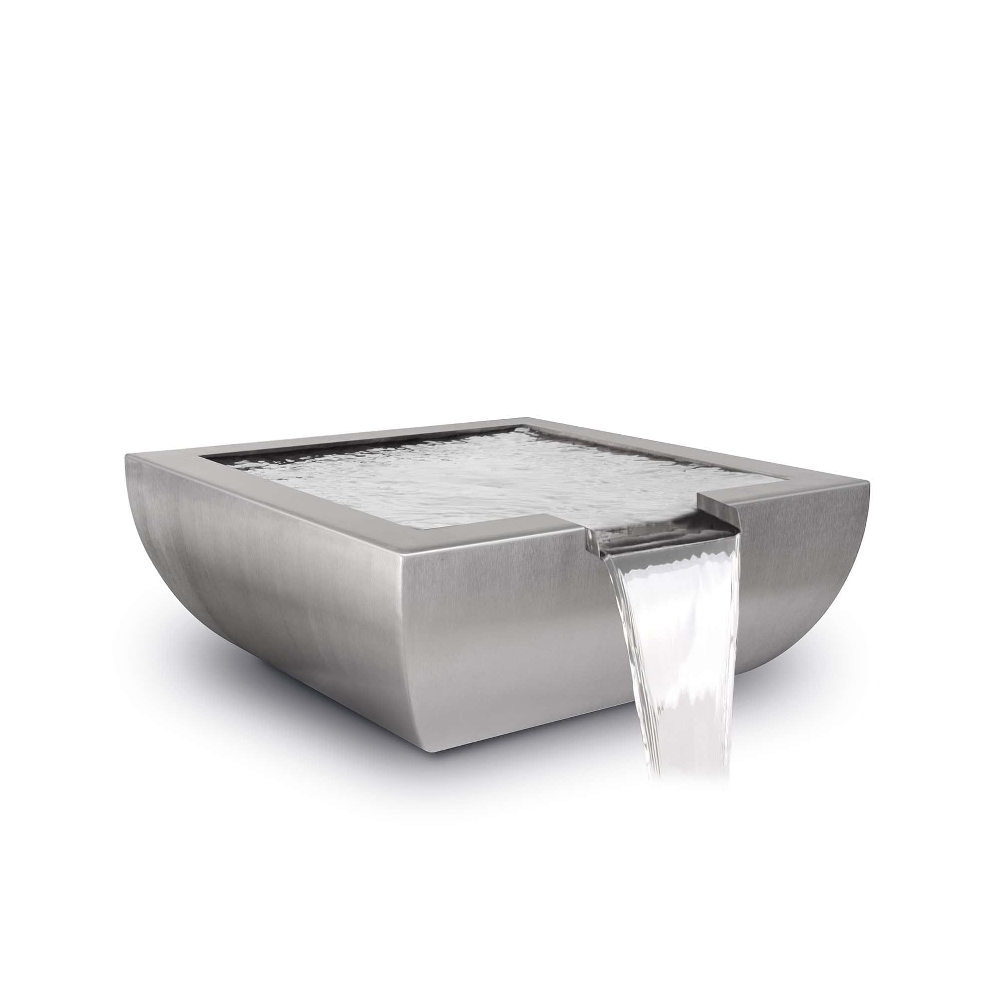 Avalon Water Bowl – Hammered Patina Copper &amp; Stainless Steel
