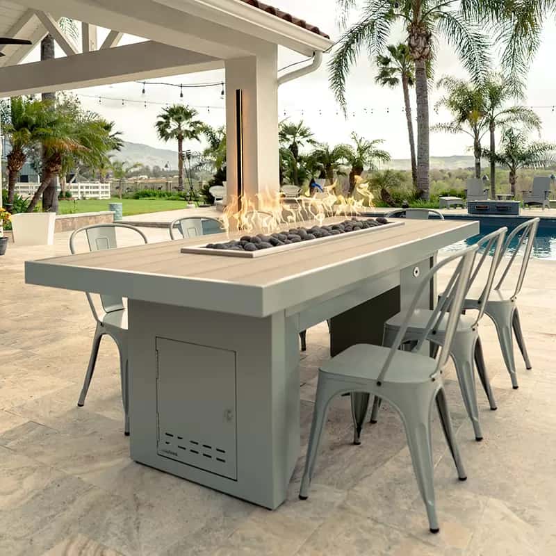 Alameda Fire Table – 60″ – Composite Wood