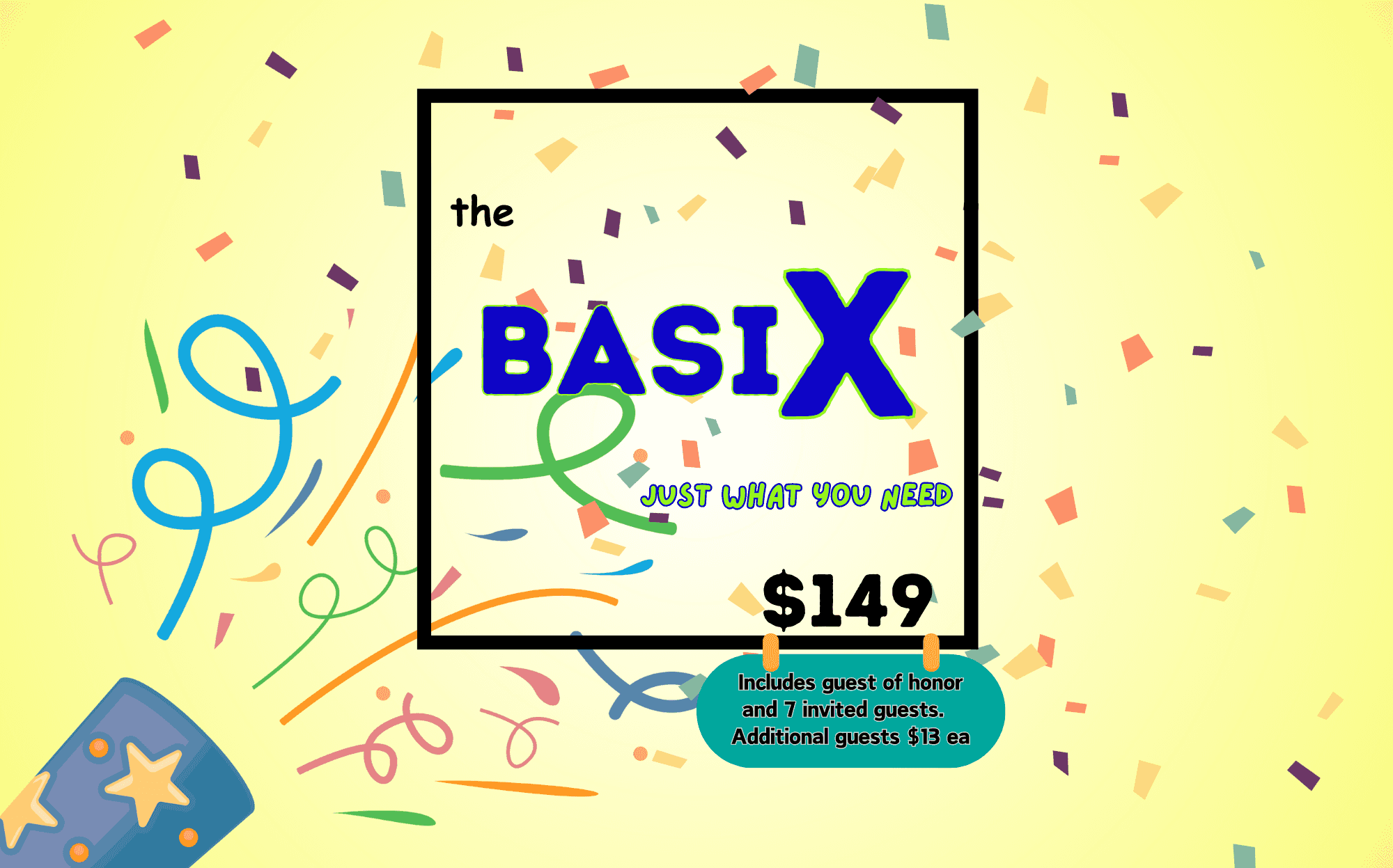 The BASIX Party Package