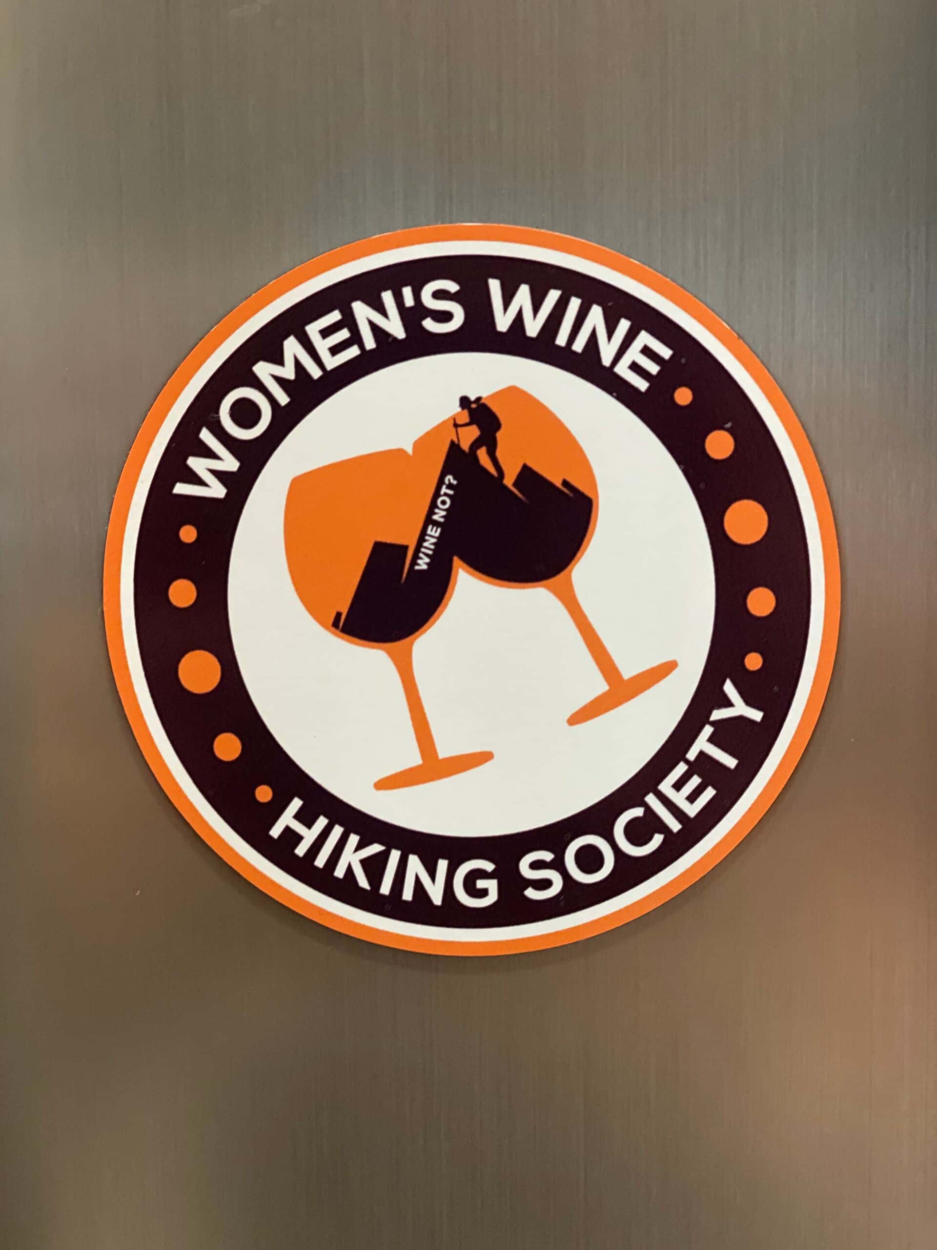 Wine Hiking Society 3″ Magnet