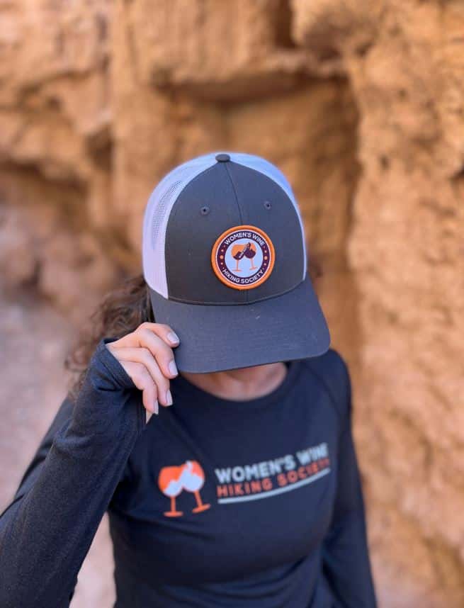 Wine Hiking Society Low-Pro Trucker Hat