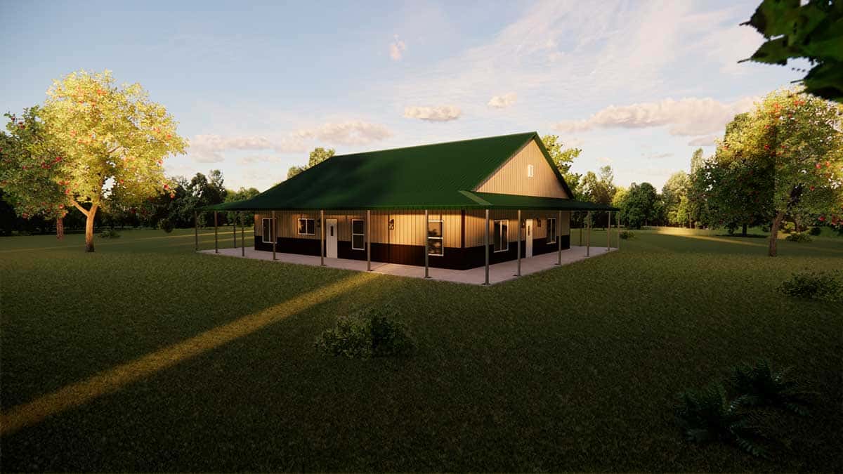 The Kaufman Barndominium – 3894 SF