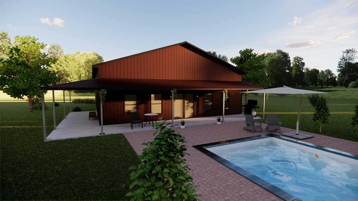 The Calistoga Barndominium – 2720 SF