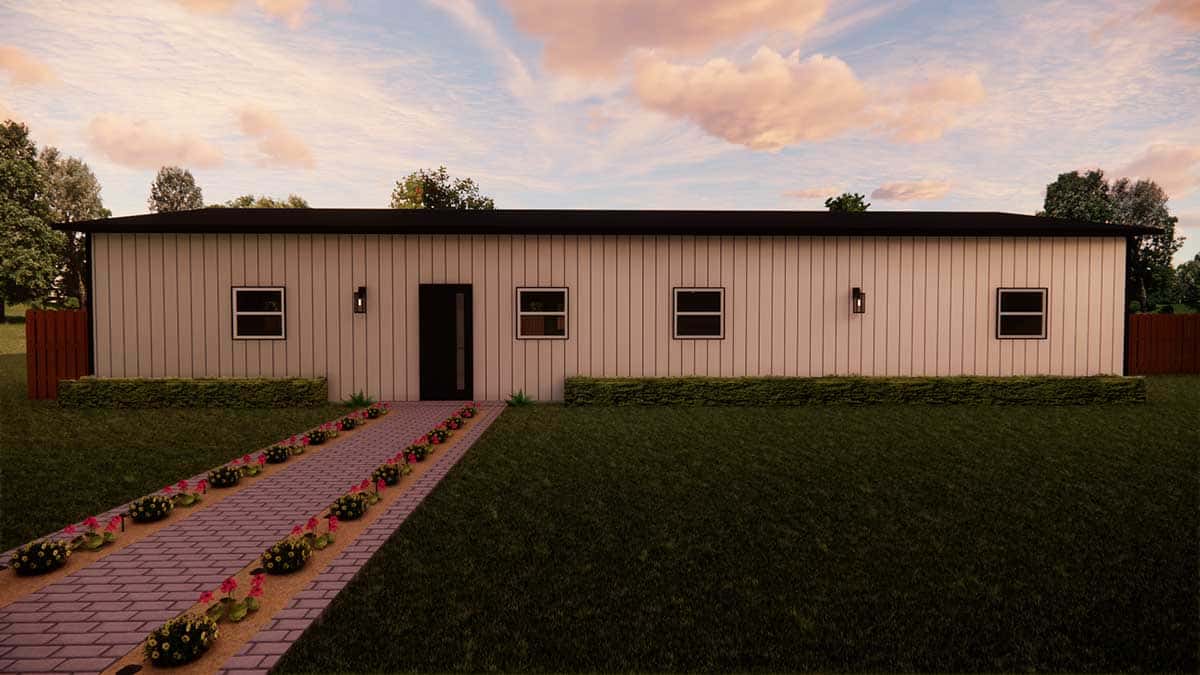 The Ferris Barndominium – 1760 SF