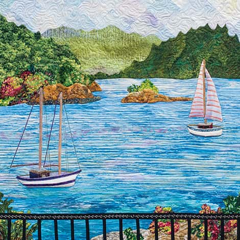Step-by-Step Quilted Landscapes Course