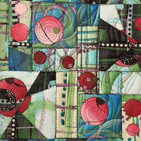 Paint & Stitch: Vibrant Acrylic Quilts Course