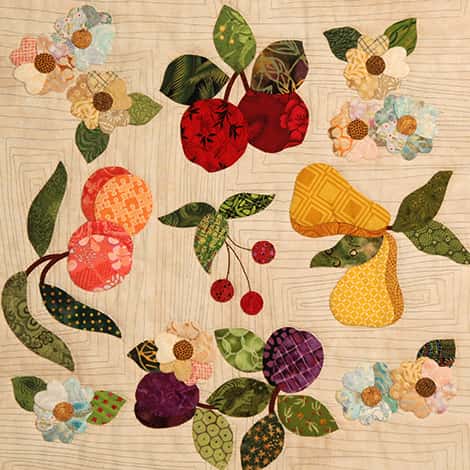 Needleturn Applique: Orchard Fresh Pattern Course