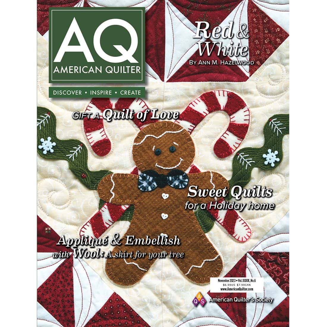 American Quilter Magazine November 2023