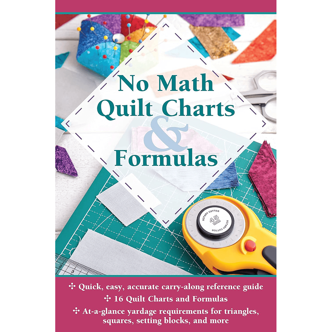 Updated No Math Quilt Charts & Formulas Book