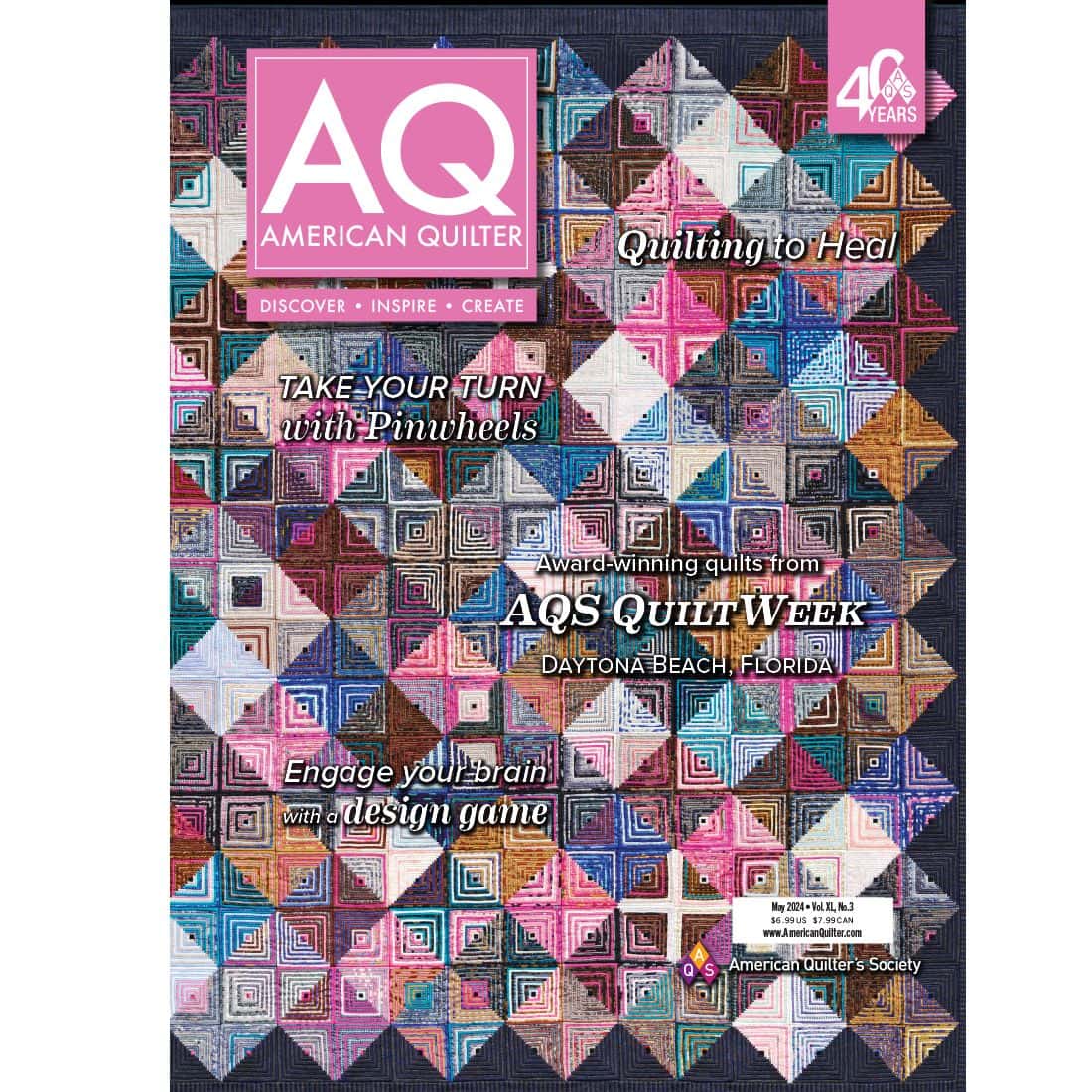 American Quilter Magazine May 2024
