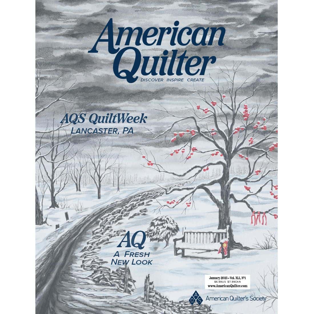 American Quilter Magazine January 2025