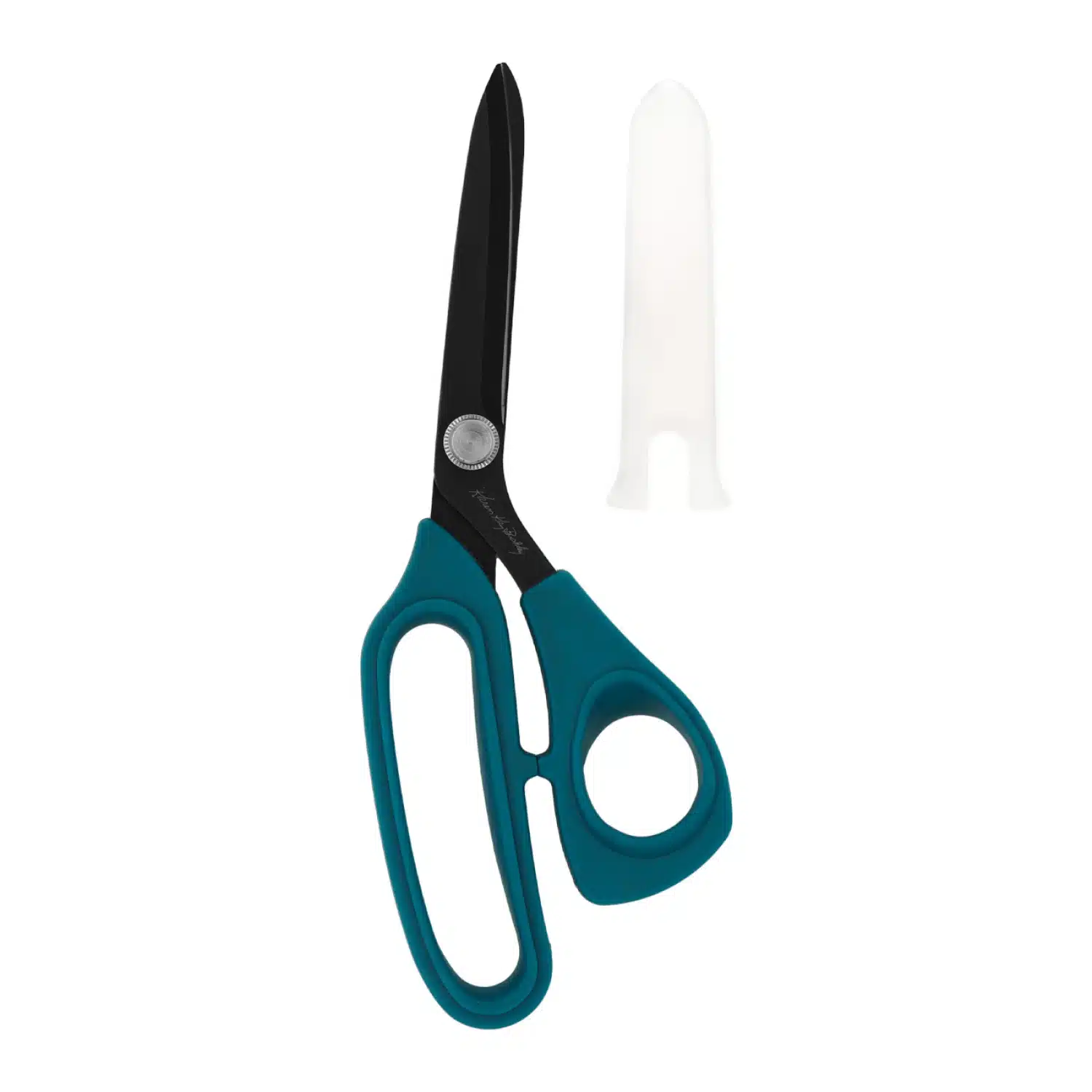 Perfect Dark Teal 8 1/2″ Bent Handle Scissors