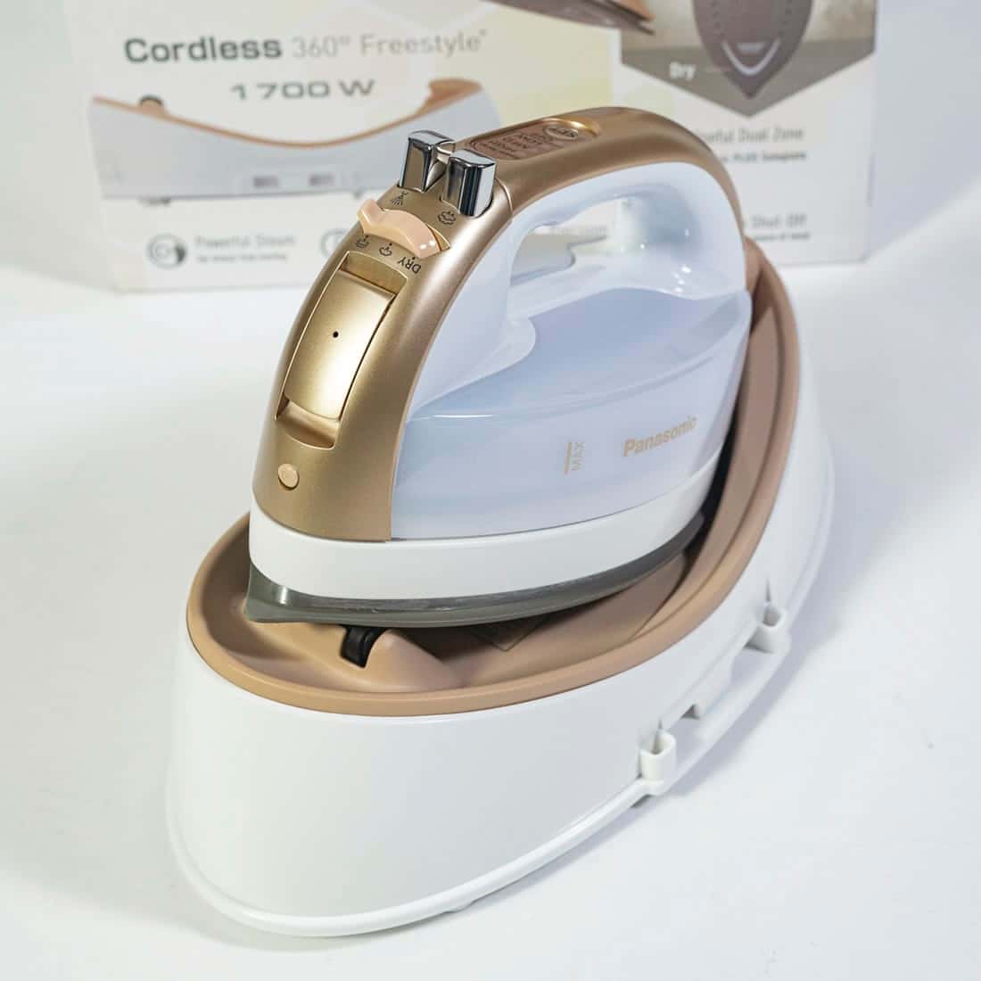 Panasonic Gold Cordless Steam/Dry Iron