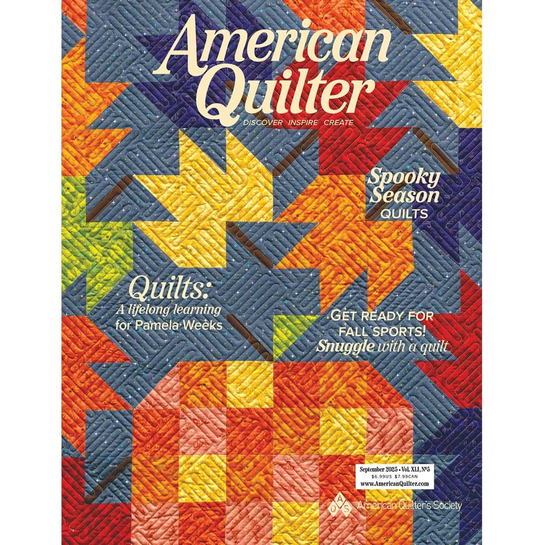 American Quilter Magazine September 2025