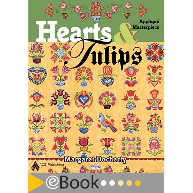 eBook Hearts & Tulips Applique Masterpiece
