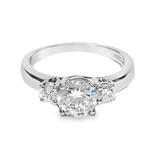 PLATINUM DIAMOND RING MOUNTING