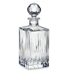 CRYSTAL SOHO SQUARE DECANTER