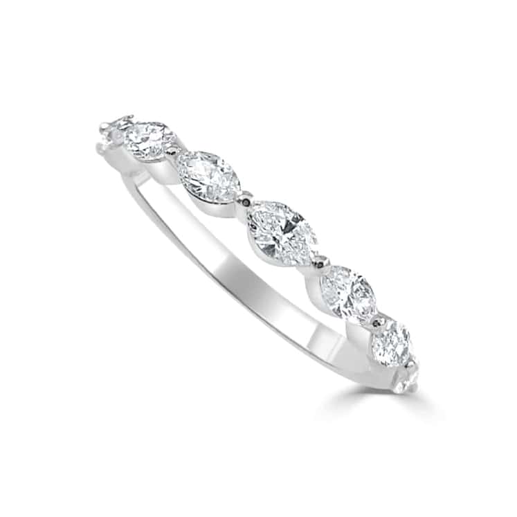 WHITE GOLD DIAMOND WEDDING RING