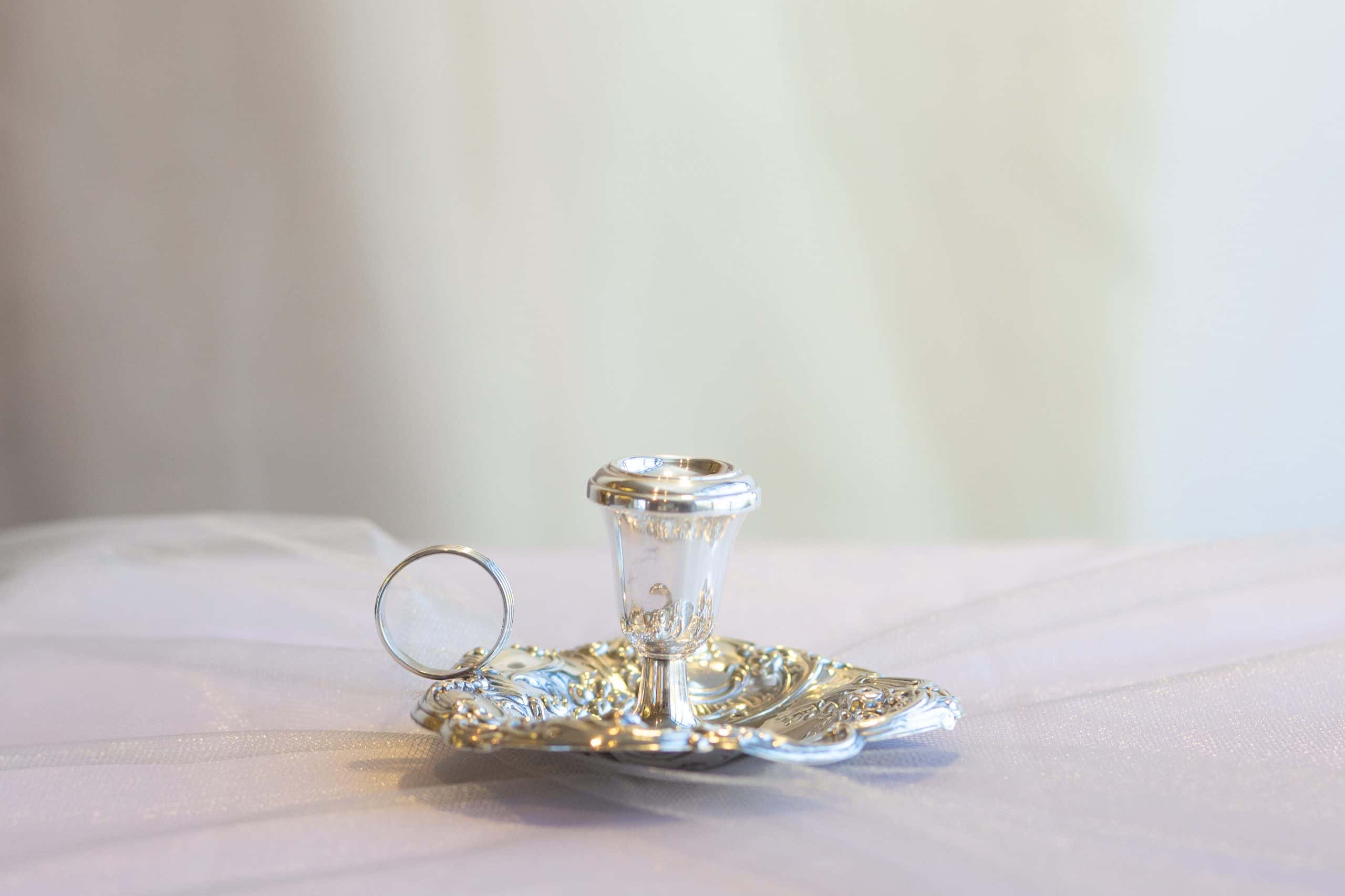 STERLING GORHAM REPOUSSE CHAMBERSTICK