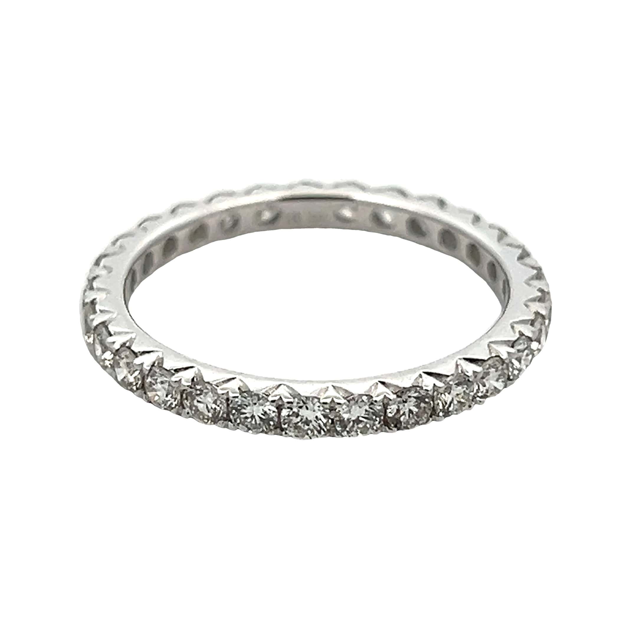 WHITE GOLD DIAMOND ETERNITY RING