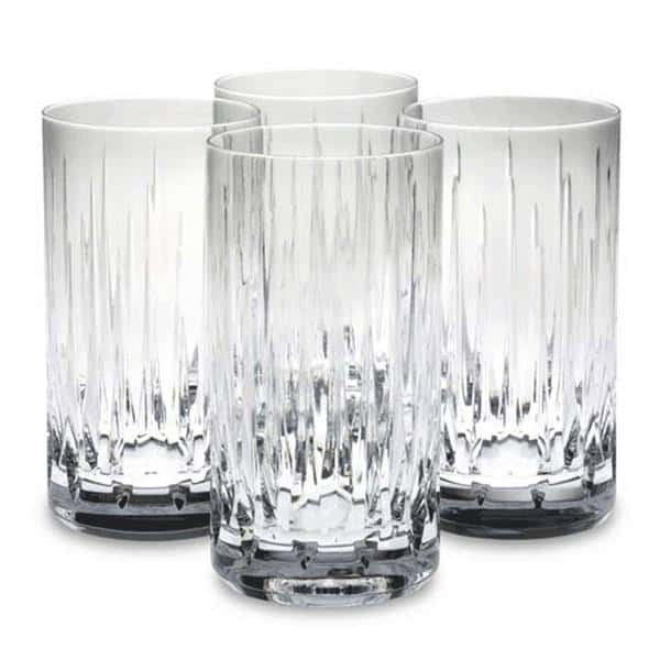 CRYSTAL SOHO HIGHBALL GLASSES SET OF 4