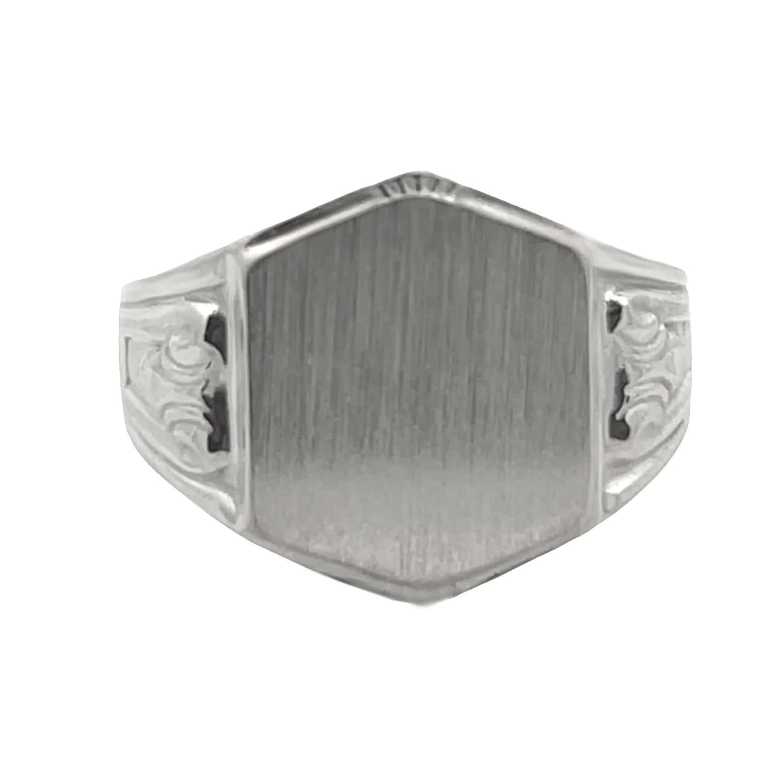 STERLING SILVER SIGNET RING