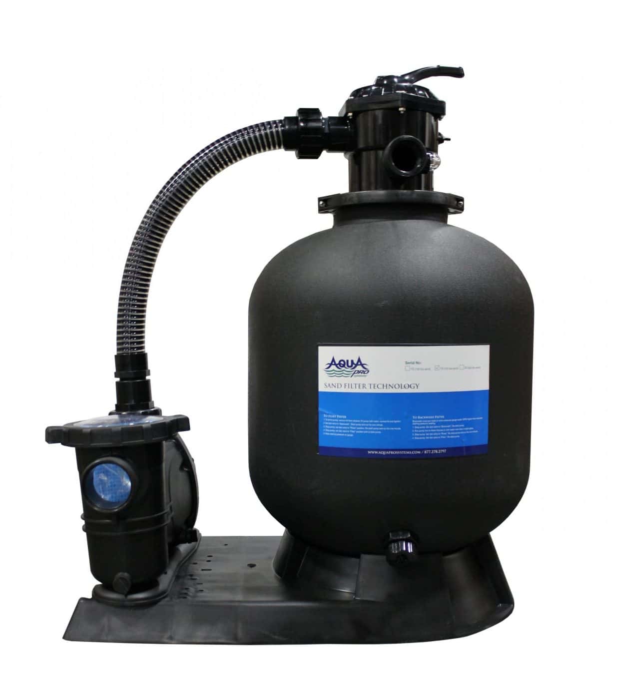 FILTER SYSTEM AQUA PRO 300LB 2HP 2 SPEED