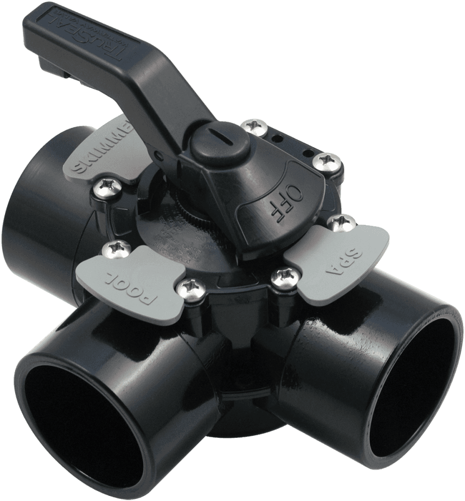 3-WAY WATER WAY VALVE 2in