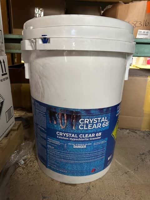 SHOCK 100LB CRYSTAL CLEAR 68%