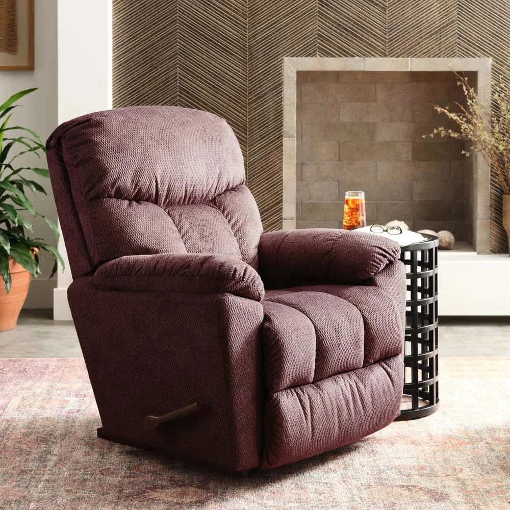 Morrison Casual Power Rocking Recliner W/ Headrest, Lumbar &amp; USB Port