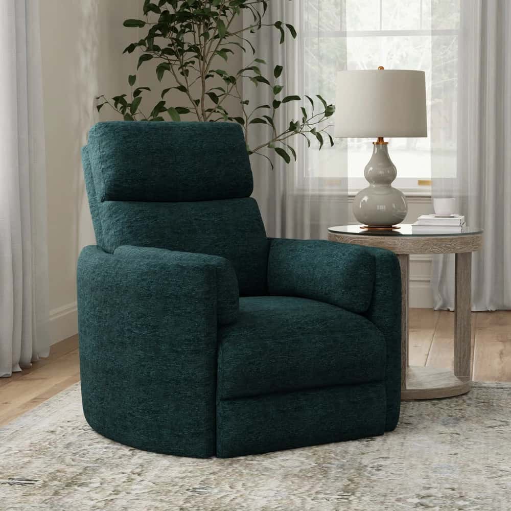 Radius – Peacock Power Swivel Glider Recliner